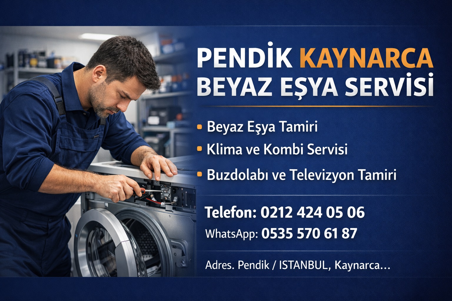 Kaynarca Beyaz Eşya Servisi 